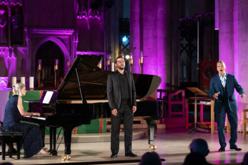 Credit: Stephen Boffey. Recital at St Albans Cathedral with Roderick Williams & Susie Allen