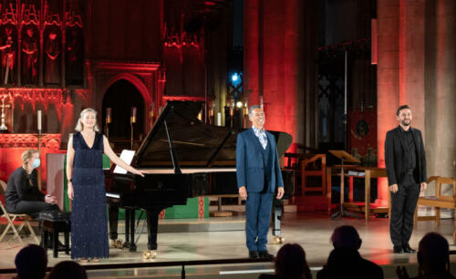 Credit: Stephen Boffey. Recital at St Albans Cathedral with Roderick Williams & Susie Allen