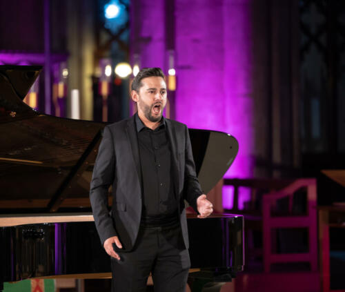 Credit: Stephen Boffey. Recital at St Albans Cathedral with Roderick Williams & Susie Allen, July 2021